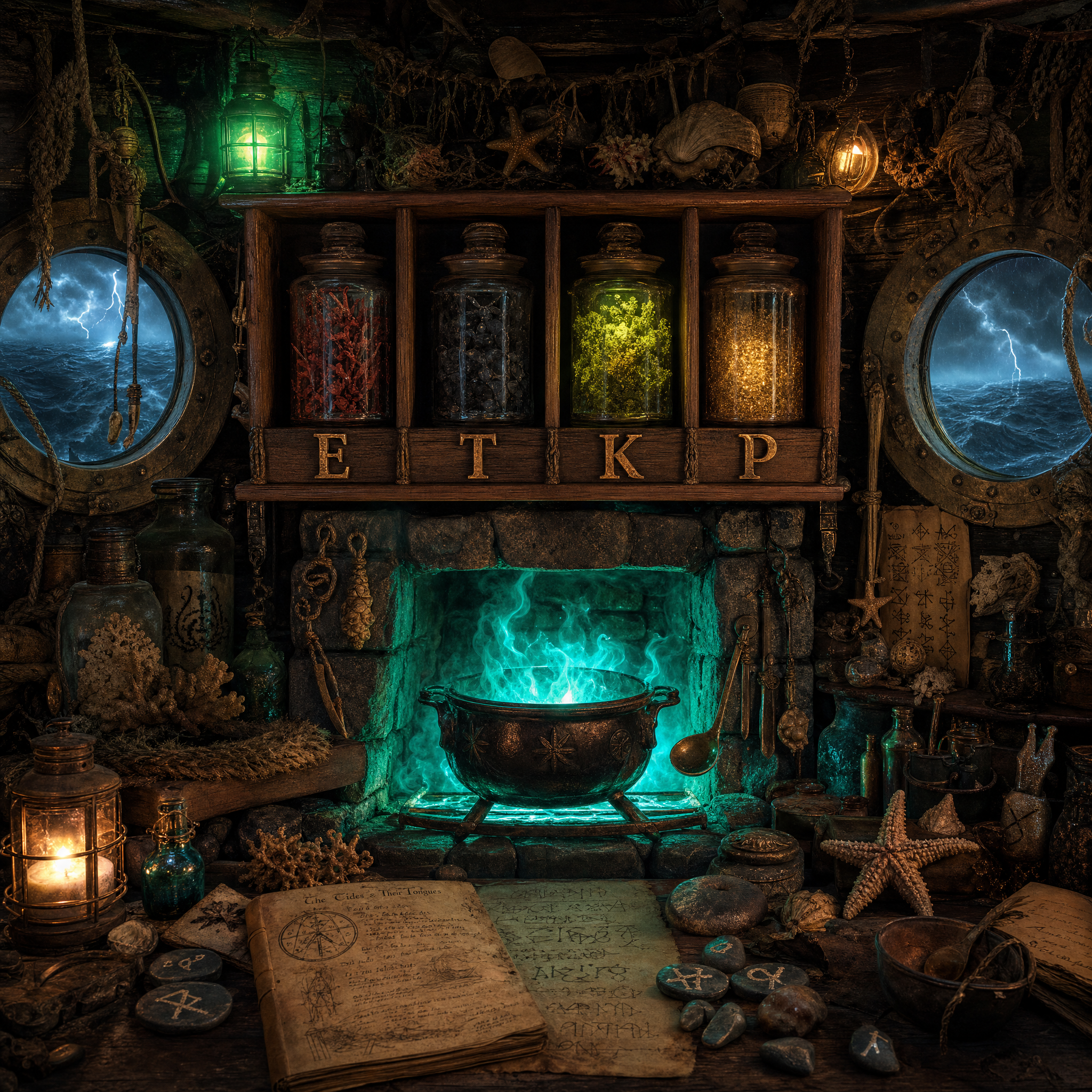 Sea-Witch Galley Hearth Clue